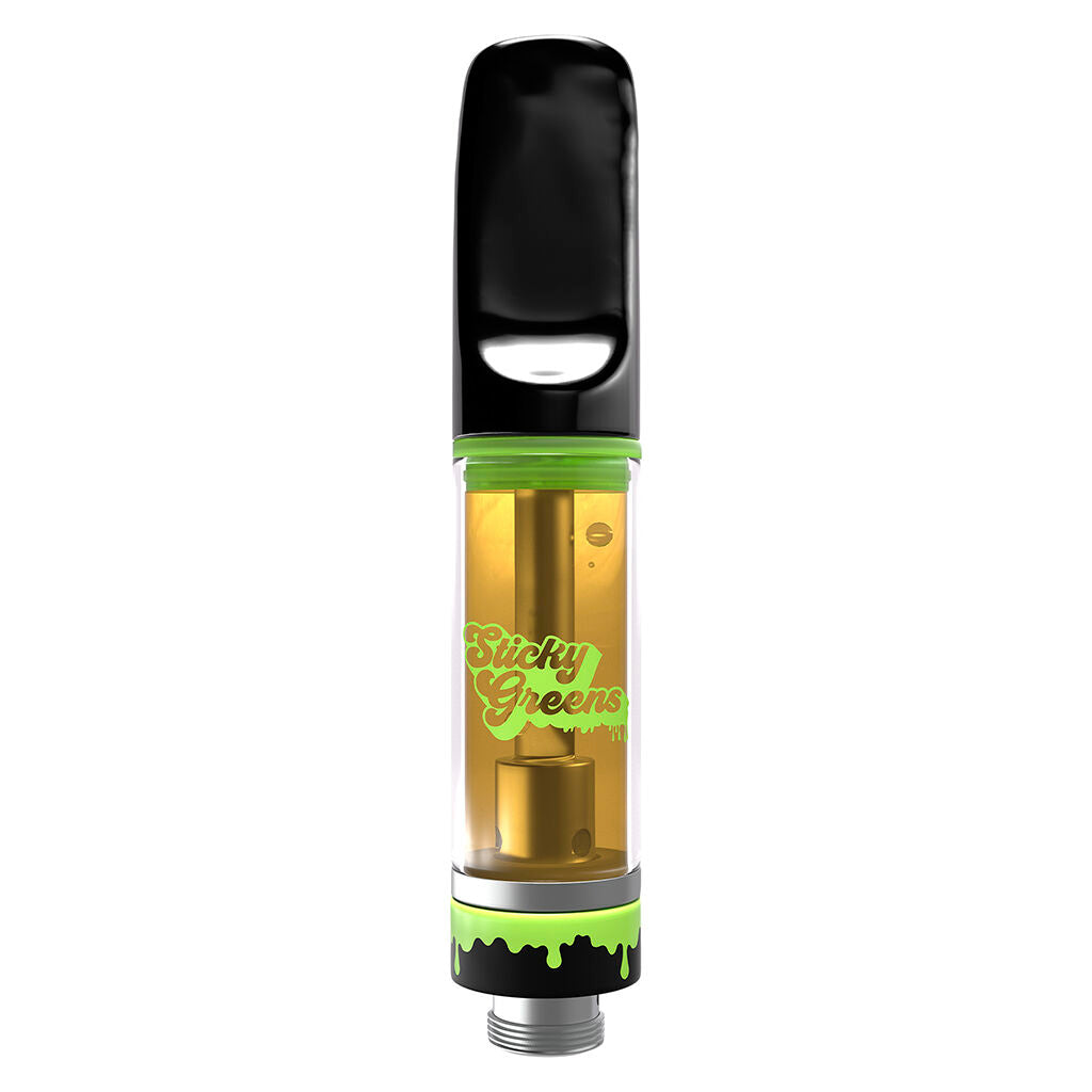 STICKY GREENS LIQ DIAMOND JUST GREENS HIGH THC (H) 510 - 1G