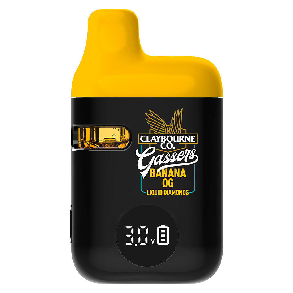 CLAYBOURNE GASSERS BANANA OG LIQUID DIAMOND (IND) PEN -0.95G