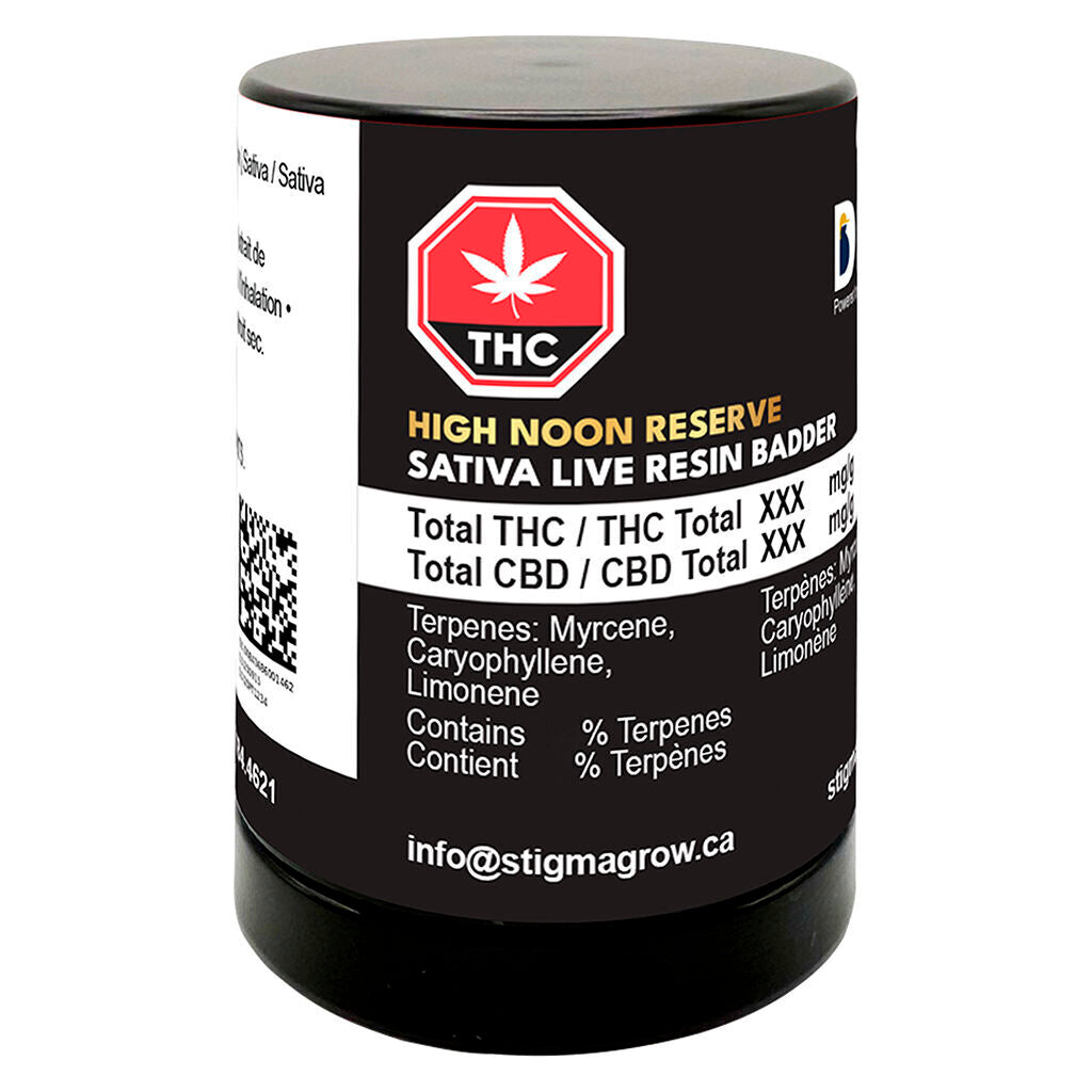 DAB BODS HIGH NOON RESERVE ORIGINAL Z (IND) LR BADDER - 1G
